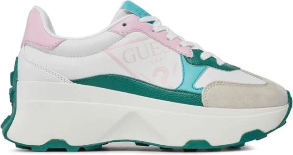 Guess Witte en Multicolor Mode Sneakers Flpcb7Ele12 Multicolor Dames - Foto 6