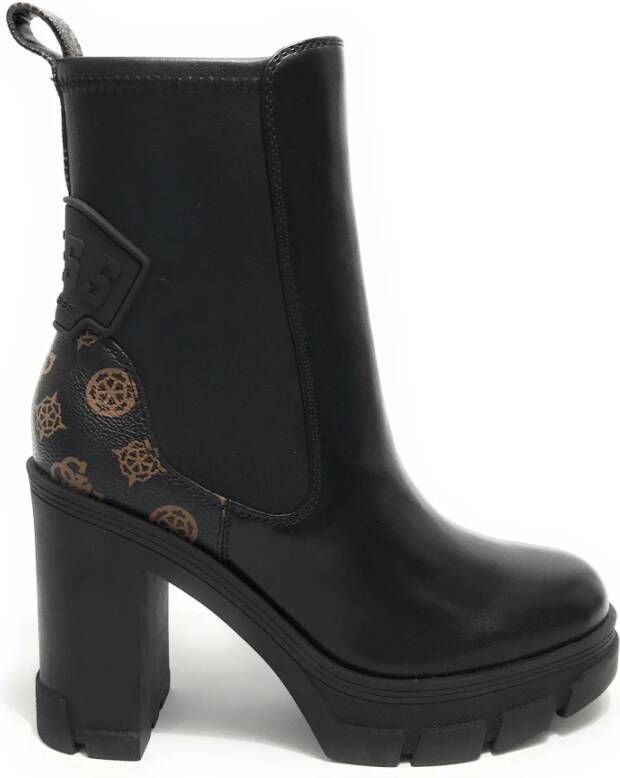 Guess Scarpe Ankle Boot Arya TC 100 PL 15 Rete E16Gu13 Zwart Dames - Foto 3