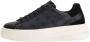 Guess Zwarte Sneakers 4G Logo Suède Inzetstukken Black Heren - Thumbnail 23