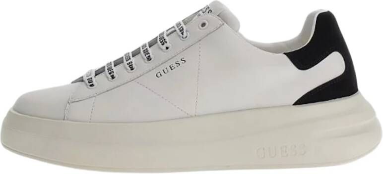 Guess Elba LTH Leren Schoenen White Heren