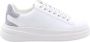 Guess Leren sneakers met strass Elbina White Heren - Thumbnail 12