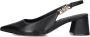Guess Sandalen met hak Zabela3 Hb Coord in zwart - Thumbnail 2