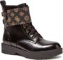 Guess Peony Logo Anfibio Laarzen Black Dames - Thumbnail 7