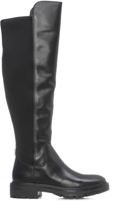 Guess Leren hoge laarzen en enkellaarsjes Black Dames - Foto 7