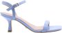 Guess Fallein Hoge Hak Sandalen Blauw Dames - Thumbnail 1