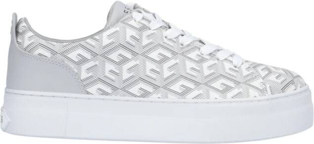 Guess Witte Giaa 5 Sneaker Dames White Dames - Foto 6