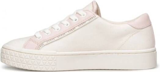 Guess Fl6Pi4Fab12 Witte Sneakers Trendy Model White Dames