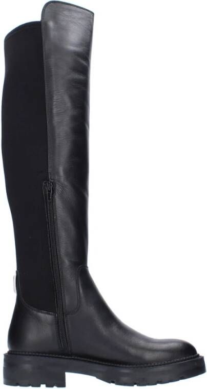 Guess Leren hoge laarzen en enkellaarsjes Black Dames - Foto 5