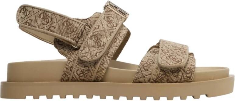 Guess Sandalen met plateauzool model 'FABELIS' - Foto 8