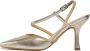 Guess Gelamineerde sandalen met spiraalhak Yellow Dames - Thumbnail 1