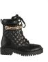 Guess Dames Odyssa Enkellaarzen in Zwart Eco Leer Black Dames - Thumbnail 4