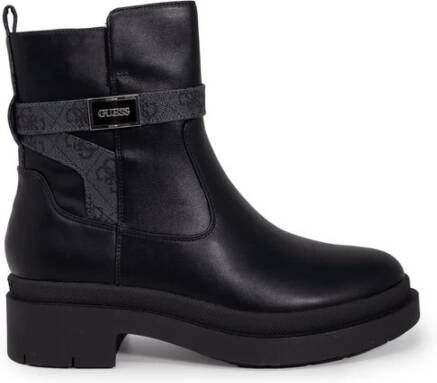 Guess Zwarte Polyurethaan Dames Herfst Winter Laarzen Black