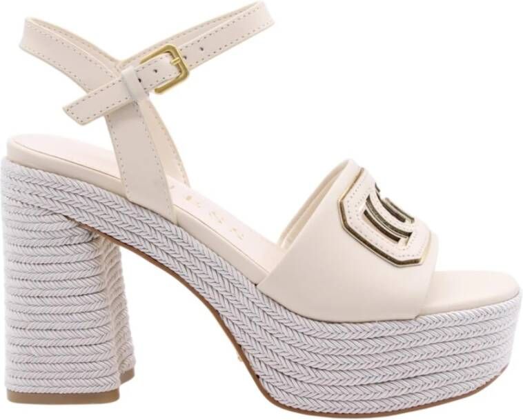 Guess Groene Stijlvolle Sandaal