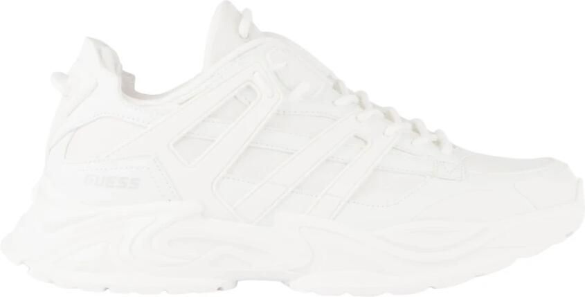 Guess Sneakers met vetersluiting en labeldetail model 'BELLUNO LOW' - Foto 5