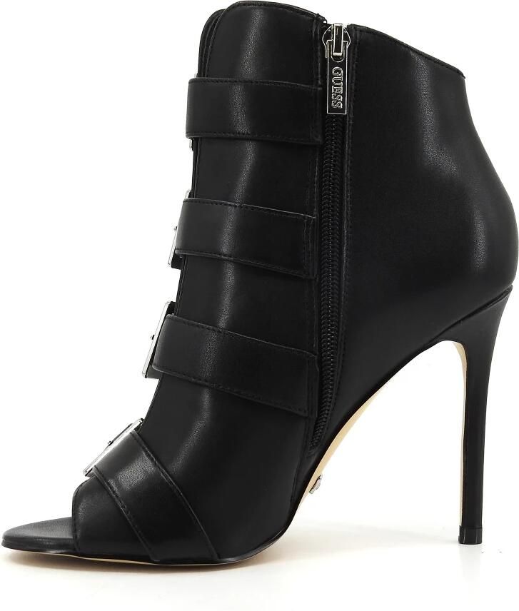 Guess Adis Enkellaarsjes van Echt Leer