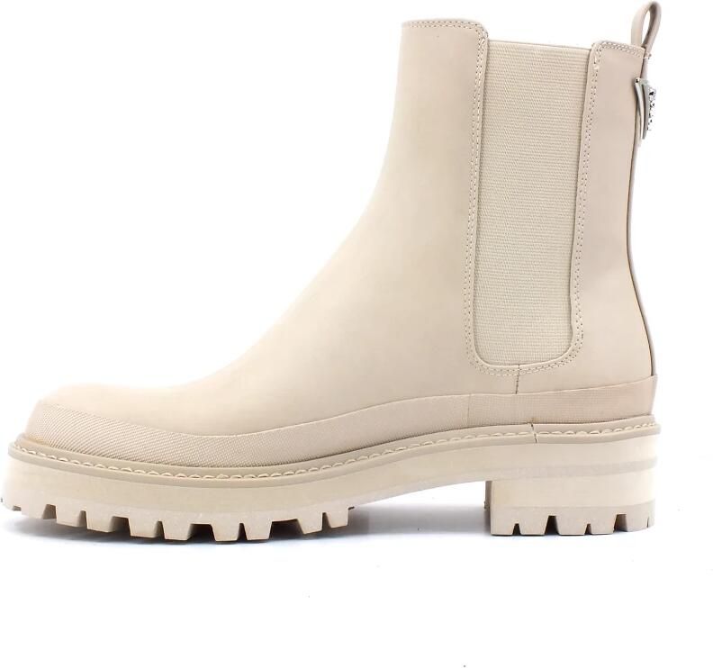 GUESS Babala Dames Enkellaars Leder Cream - Foto 2