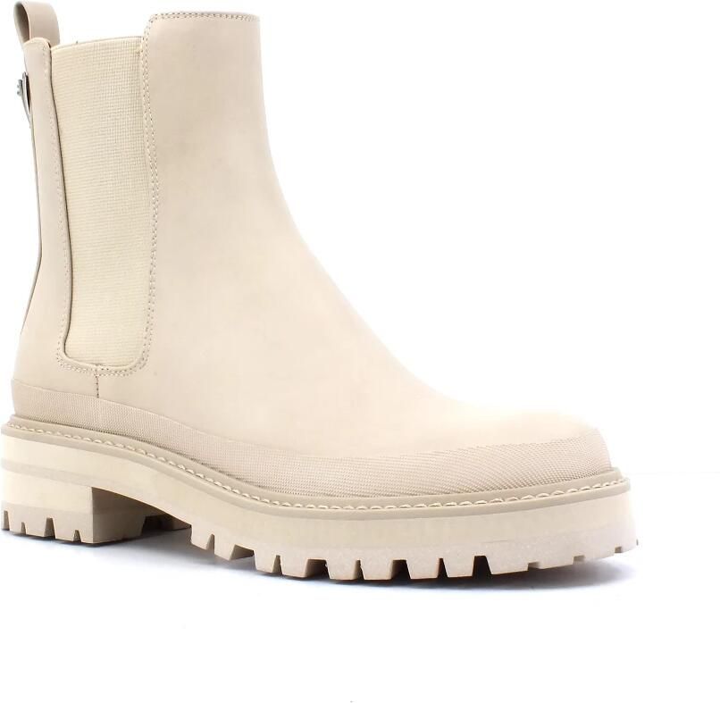 GUESS Babala Dames Enkellaars Leder Cream - Foto 3