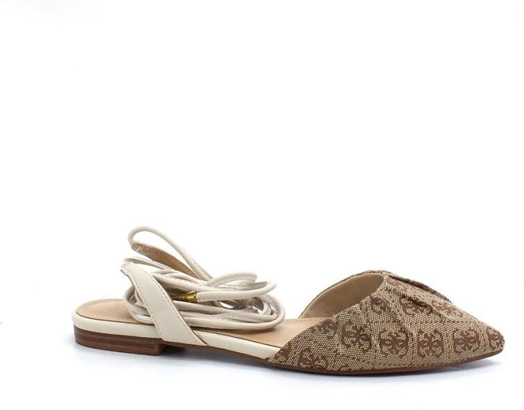 Guess Platte sandalen Beige Dames