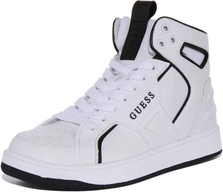 Guess Dames Herfst Winter Sneakers met Synthetisch en Stoffen Bovenwerk White Dames - Foto 3