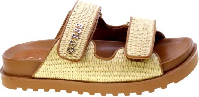 Guess Slippers met labelapplicatie model 'FADELIZE' - Foto 4