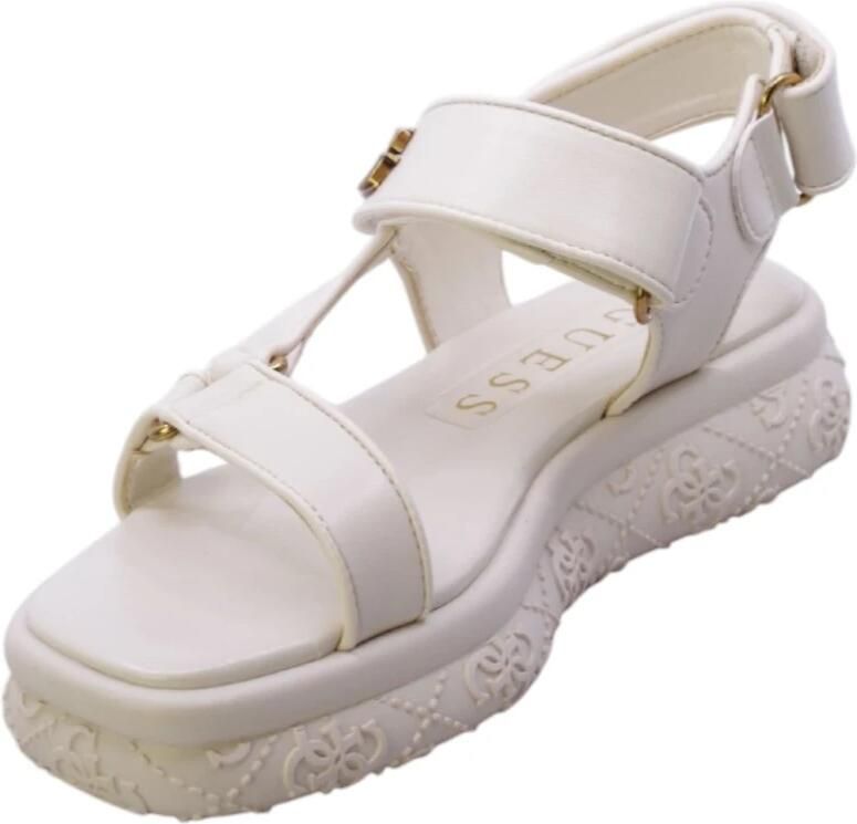 GUESS Alibi Vrouwen Platform Sandalen Beige FLJLANELE03-CREAM - Foto 2