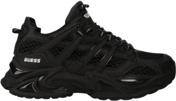 GUESS Belluna Dames Sneakers Hardloopschoenen Zwart