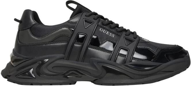 Guess Sneakers met vetersluiting en profielzool model 'BELLU'