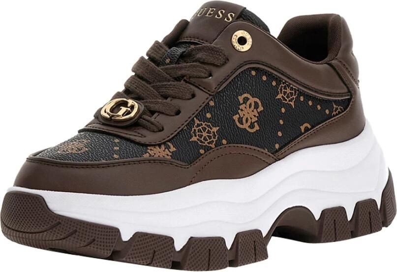 GUESS Sneakers laag 'Berrett2' bruin zwart - Foto 10