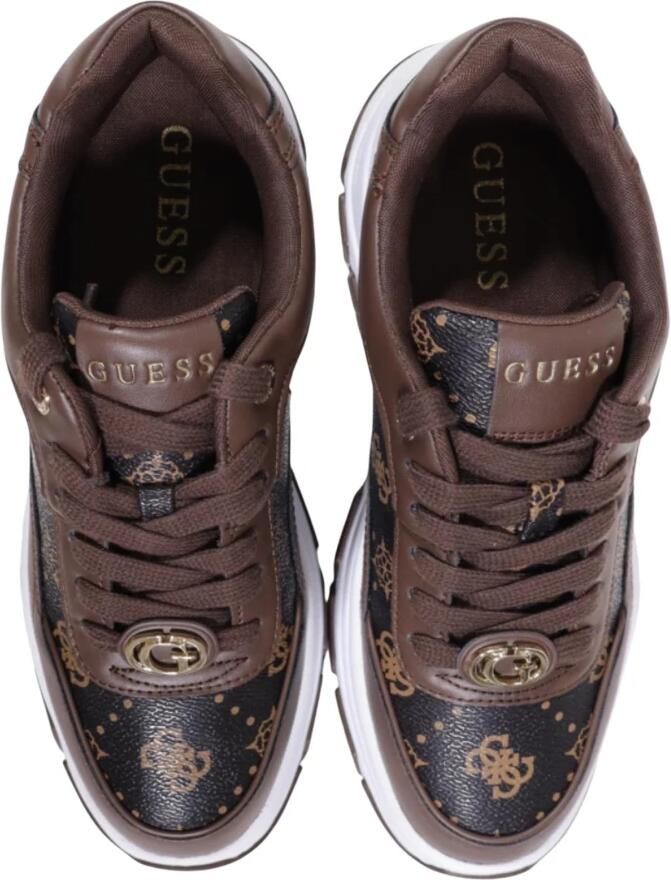 GUESS Sneakers laag 'Berrett2' bruin zwart - Foto 8