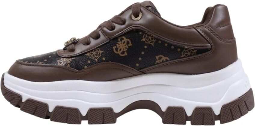 GUESS Sneakers laag 'Berrett2' bruin zwart - Foto 12