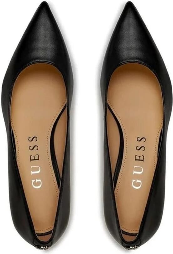 GUESS BRAVO4 Zwarte Leren Damesstiletto's Elegante Schoenen voor de Modebewuste Vrouw - Foto 2