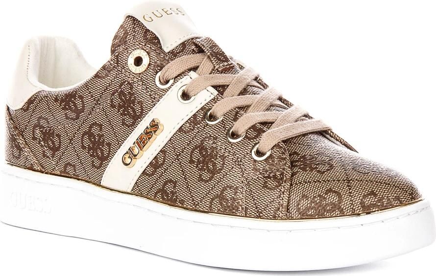 GUESS Dames Sneaker Bruin FLFBTZFAL12 BEI Britz - Foto 6