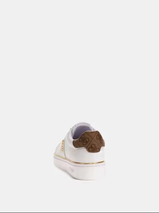 GUESS Sneakers laag 'BRITZ' cappuccino goud wit - Foto 8