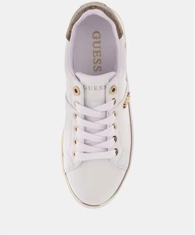 GUESS Sneakers laag 'BRITZ' cappuccino goud wit - Foto 9