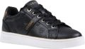 Guess Zwart Gouden Casual Sneakers met Veters - Zwart