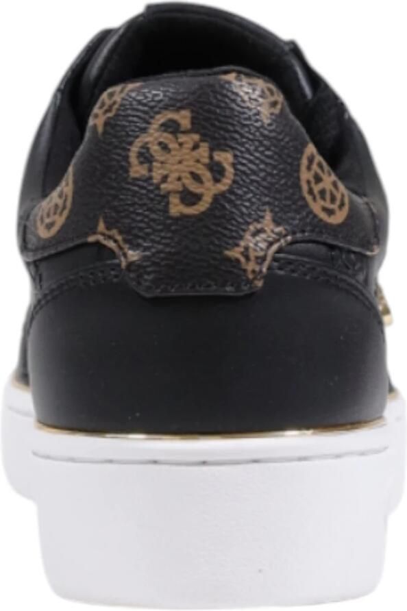 Guess Zwart Gouden Casual Sneakers met Veters - Foto 7