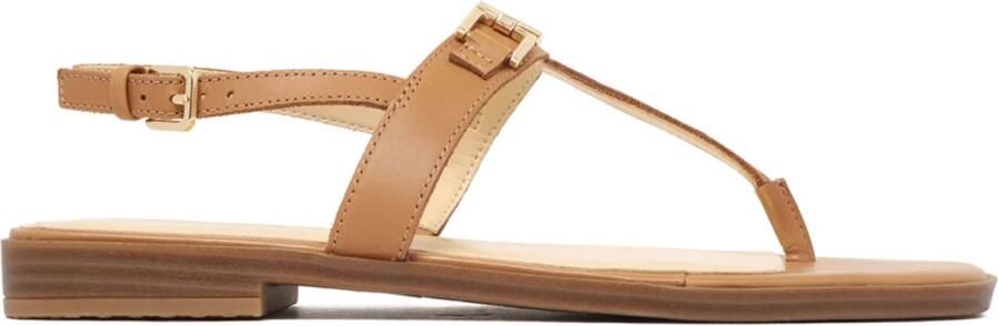 Guess Bruin Leren Flip Flop Sandalen