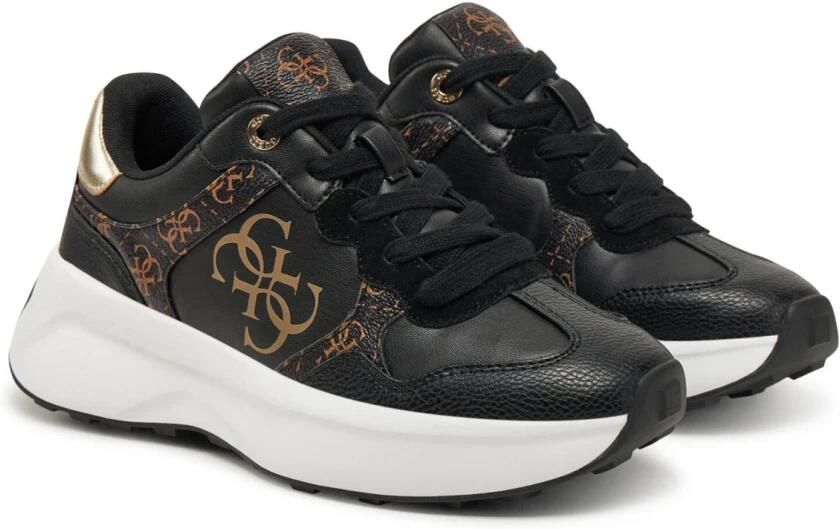 GUESS Dames Sneakers Zwart FLPLUCFAL12 BLKBR Luckei - Foto 2