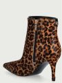 Guess Caleza Laarzen Van Echt Leer - Beige
