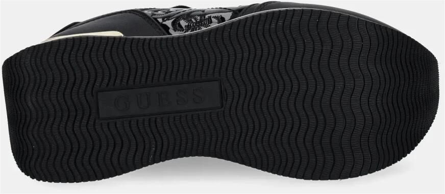 Guess Moderne platform sneakers met metalen inzetstukken - Foto 4