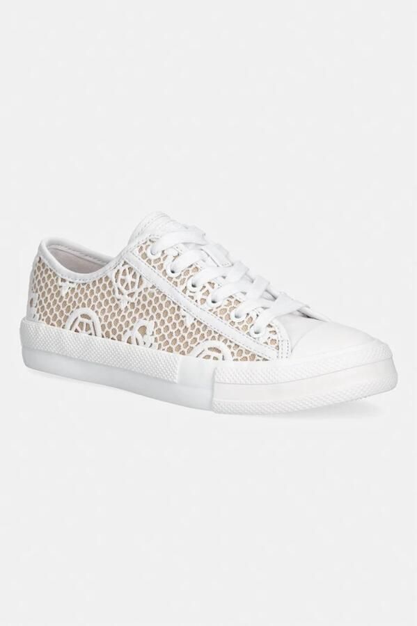 Guess sneakers met logodetail model 'Carey' - Foto 2