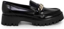 Guess Zwarte Effen Instap Rubberen Schoenen Black Dames