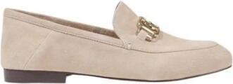 Guess Chain Loafer Flats Suede Leather