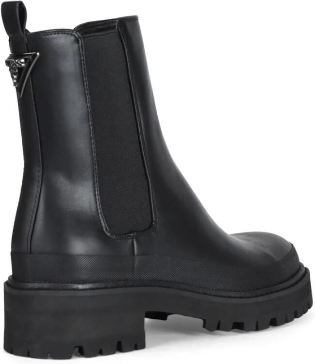Guess Zwarte Enkellaarzen Aw23 Collectie Black Dames - Foto 2