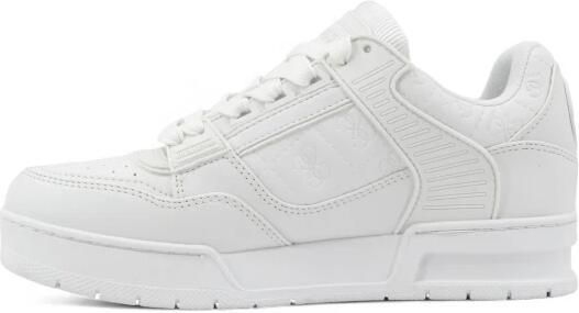 Guess Witte Veterschoenen met Rubberen Zool White Dames - Foto 3