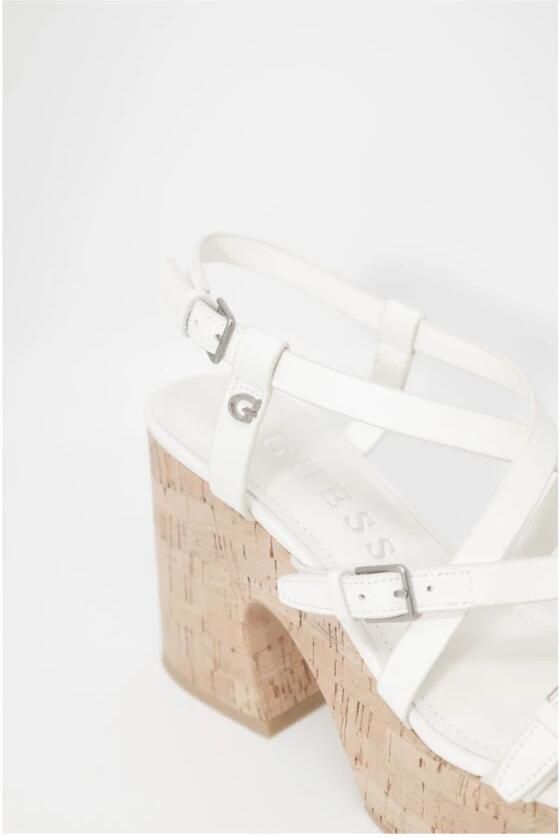 Guess Verhoog je stijl met hoge hak sandalen Beige Dames - Foto 3