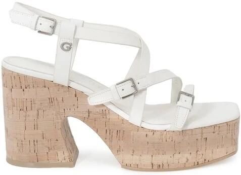 Guess Verhoog je stijl met hoge hak sandalen Beige Dames