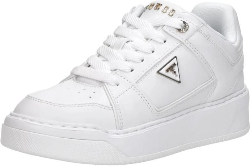 Guess Geperforeerde Basket Sneakers met Gewatteerde Kraag - Foto 4