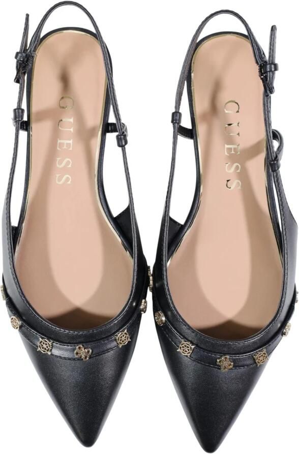 GUESS Ballerina met riempjes 'DORLEE' zwart - Foto 4