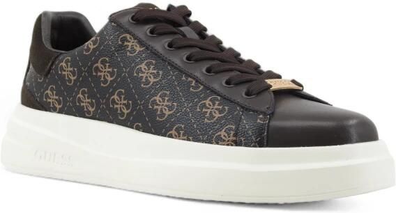 Guess Bruine Casual Synthetische Sneakers met 4cm Rubberen Zool - Foto 2